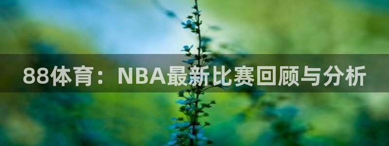蜘蛛体育免费：88体育：NBA最新比赛回顾与分析