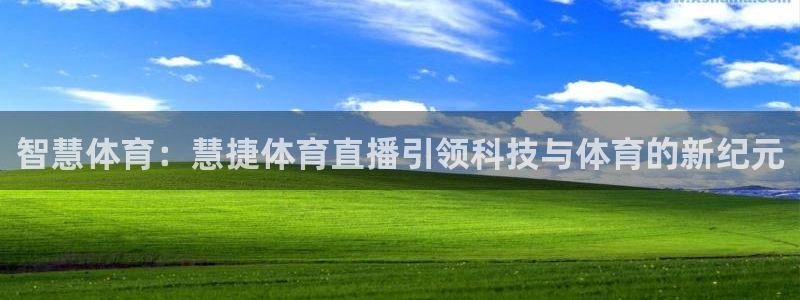 蜘蛛体育直播小狐狸：智慧体育：慧捷体育直播引领科技与体育的新纪元