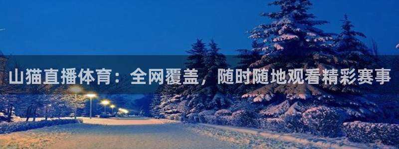 蜘蛛直播体育篮球：山猫直播体育：全网覆盖，随时随地观看精彩赛事